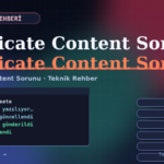 Duplicate Content Sorunu Nasıl Çözülür?