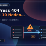WordPress 404 Hatası: 10 Neden ve Kalıcı Çözüm Yolu