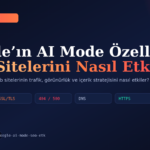 Google’ın AI Mode Özelliği Web Sitelerini Nasıl Etkiler?