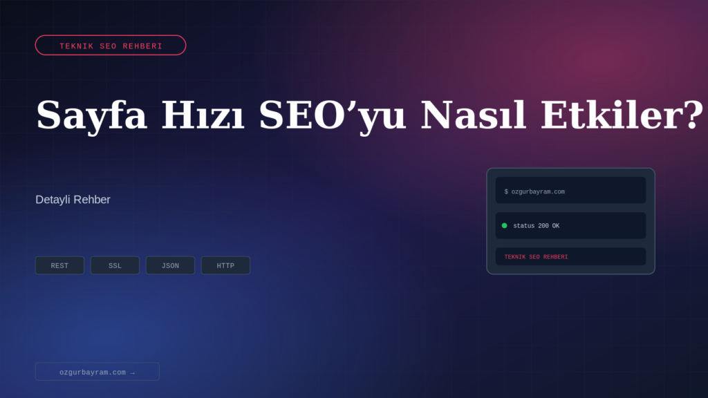 Sayfa Hızı SEO’yu Nasıl Etkiler?