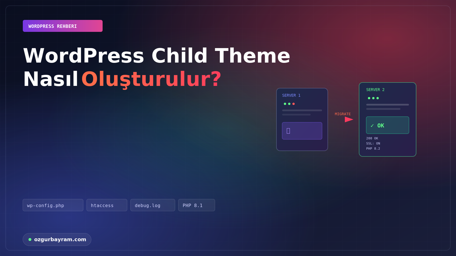 WordPress Child Theme Nasıl Oluşturulur?