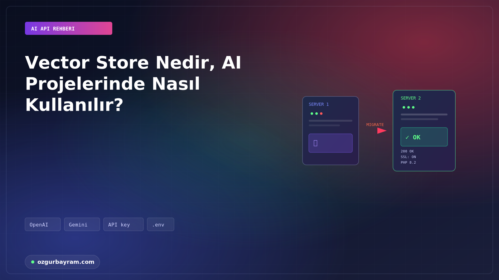 Vector Store Nedir, AI Projelerinde Nasıl Kullanılır?