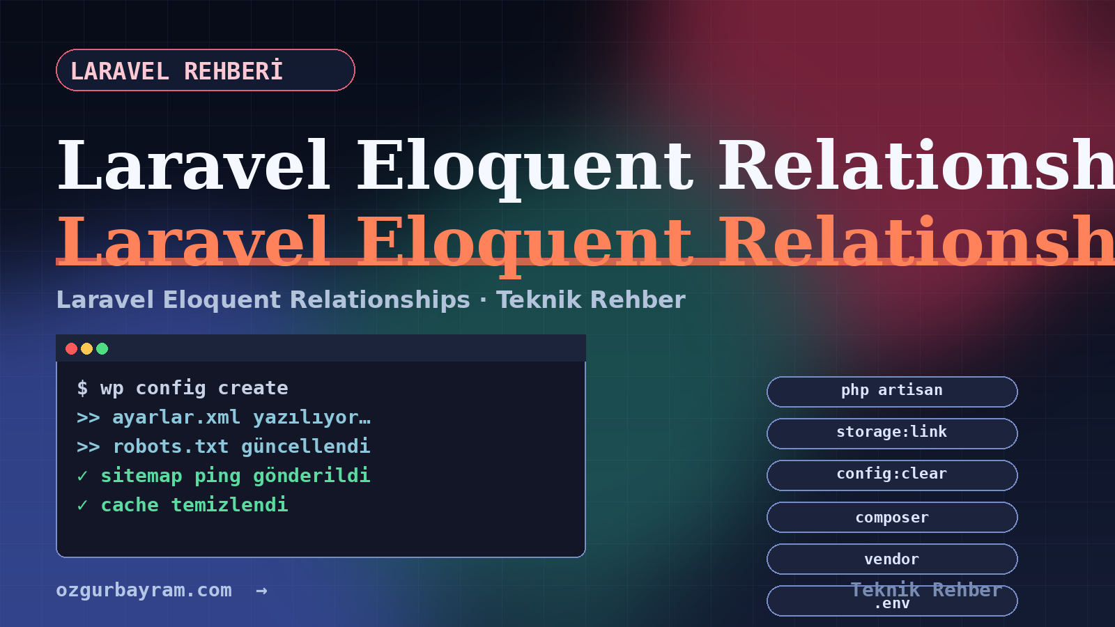 Laravel Eloquent relationships