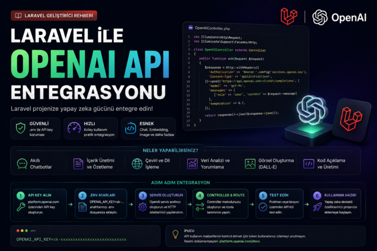 Laravel ile OpenAI API Entegrasyonu