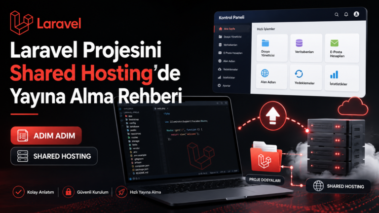 Laravel Projesini Shared Hosting’de Yayına Alma Rehberi