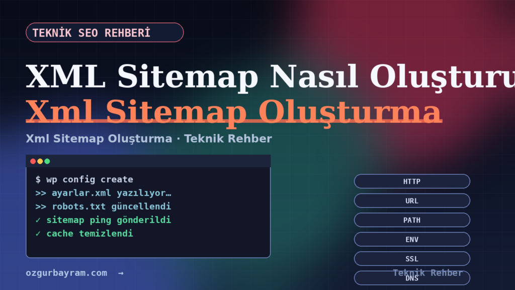 XML Sitemap Nasıl Oluşturulur ve Google’a Gönderilir?