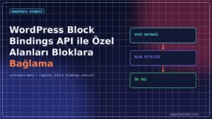 WordPress Block Bindings API ile Özel Alanları Bloklara Bağlama