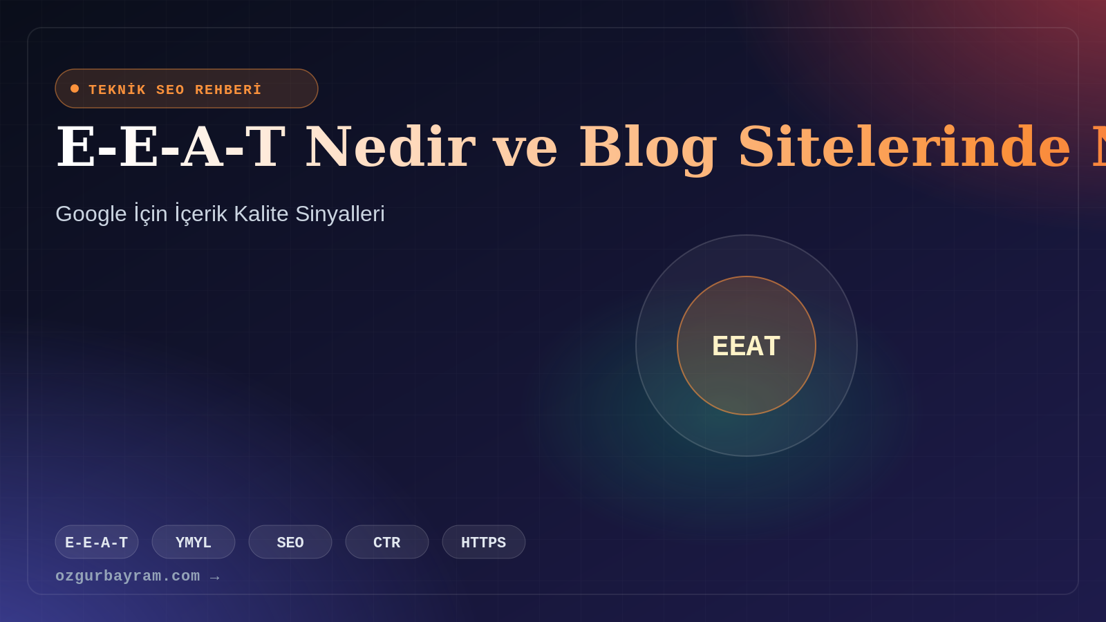 E-E-A-T Nedir ve Blog Sitelerinde Nasıl Güçlendirilir?