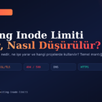 Hosting Inode Limiti Nedir, Nasıl Düşürülür?