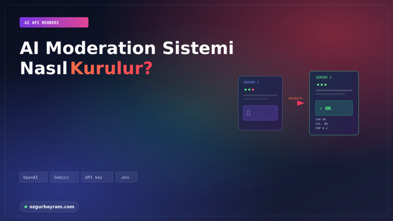 AI Moderation Sistemi Nasıl Kurulur?