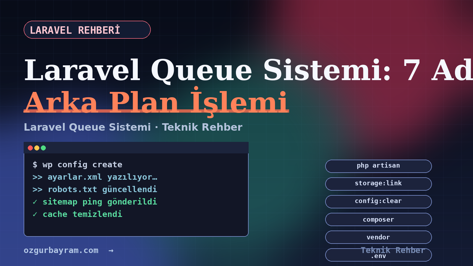 Laravel queue sistemi