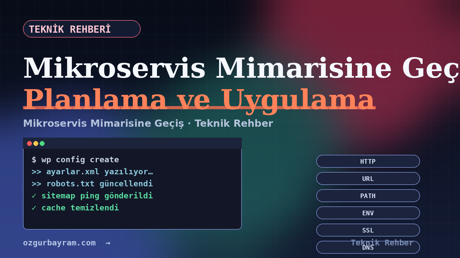 Mikroservis mimarisine geçiş