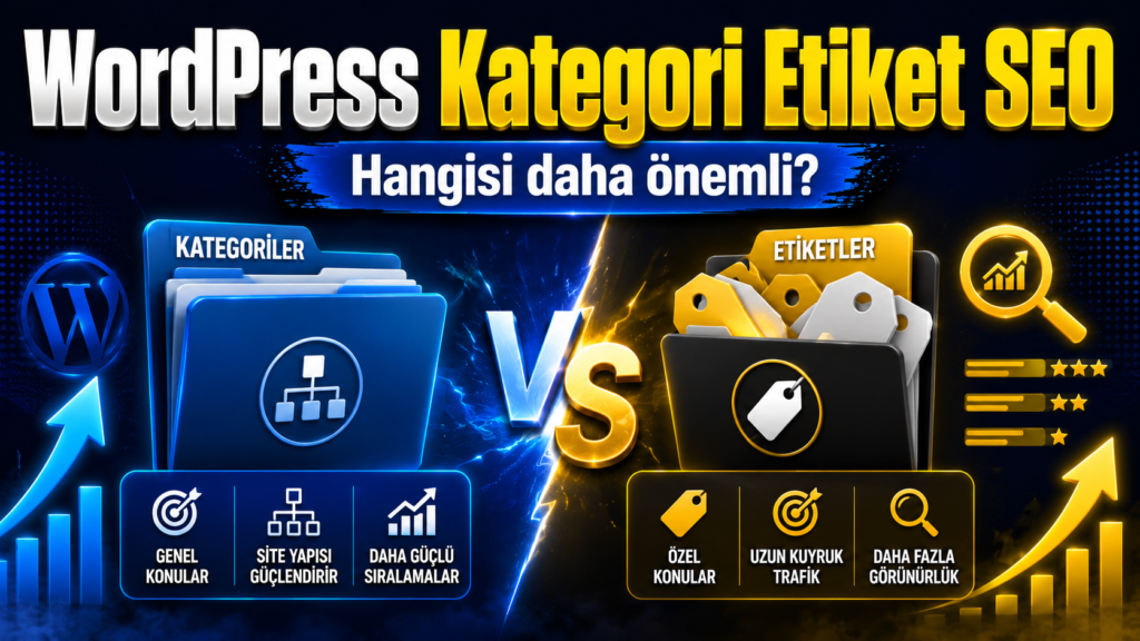 WordPress Kategori ve Etiket SEO’su Nasıl Yapılır?