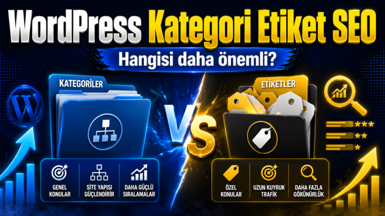 WordPress Kategori ve Etiket SEO’su Nasıl Yapılır?